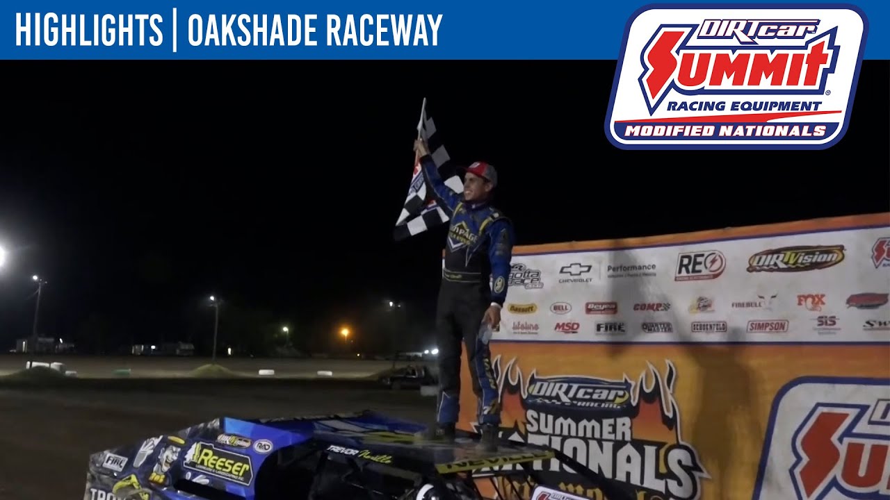 DIRTcar Summit Modified Nationals | Oakshade Raceway | July 13, 2024 | HIGHLIGHTS