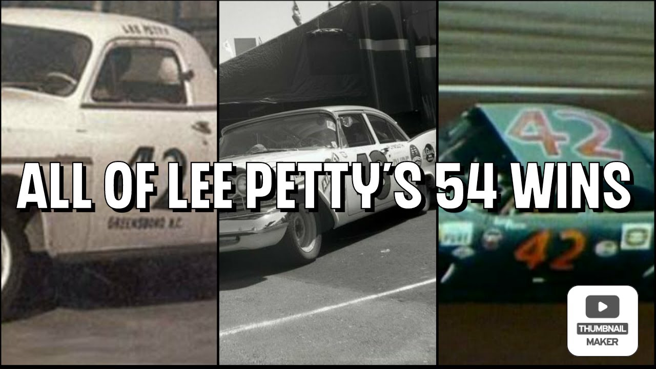 All of Lee Petty's 54 Wins