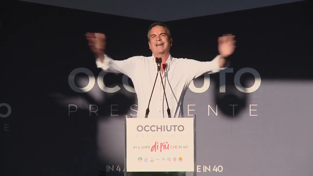 Forza Italia - In diretta da Lamezia Terme (CZ) Antonio Tajani per Occhiuto Presidente (30.09.25)