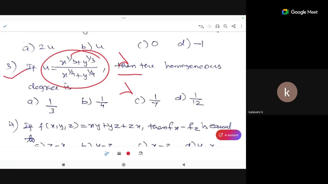 Semmozhi IAS Academy - UG TRB Maths 2  Unit: 2 Topic: Differential calculus