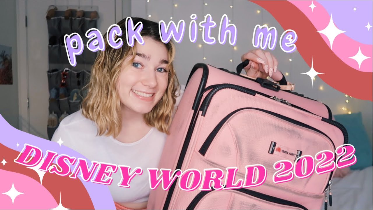 ✰ PACK WITH ME FOR DISNEY WORLD ✰ | Disney World Spring Break 2022