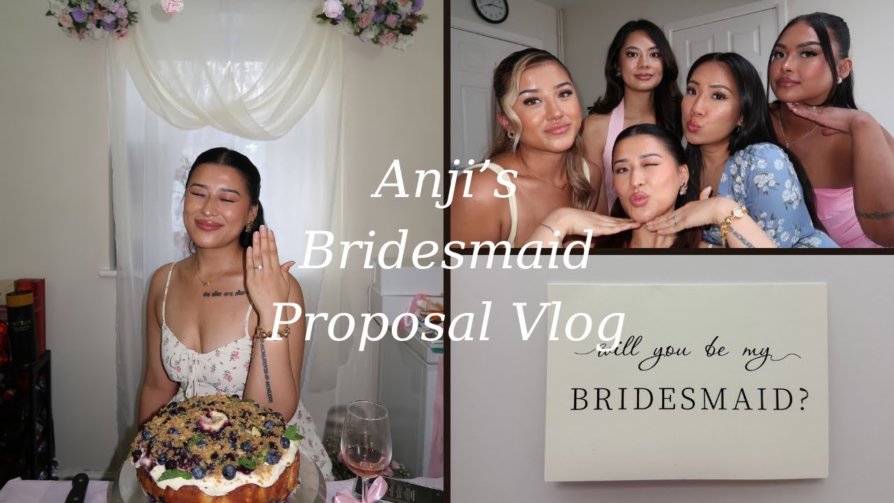Bridesmaid Proposal Vlog | In my Bridesmaid Era