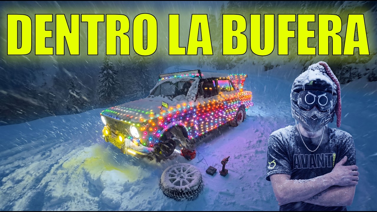 BLOCCATO CON LA LADA SOTTO LA BUFERA DI NEVE | #IGAC 49