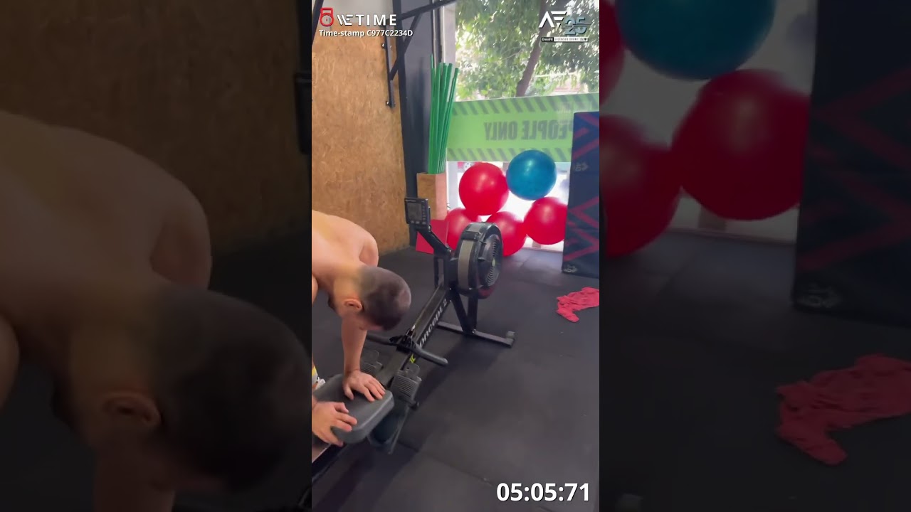 Athens Throwdown 2025 Qualifier WOD 1 (Scaled Men)