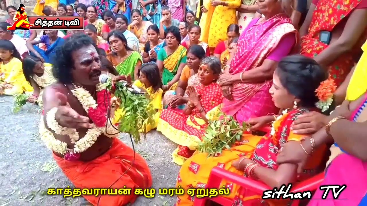 காத்தவராயன் கழுகு மரம் ஏறுதல் பகுதி 1 வெங்கனூர் கிராமம்.