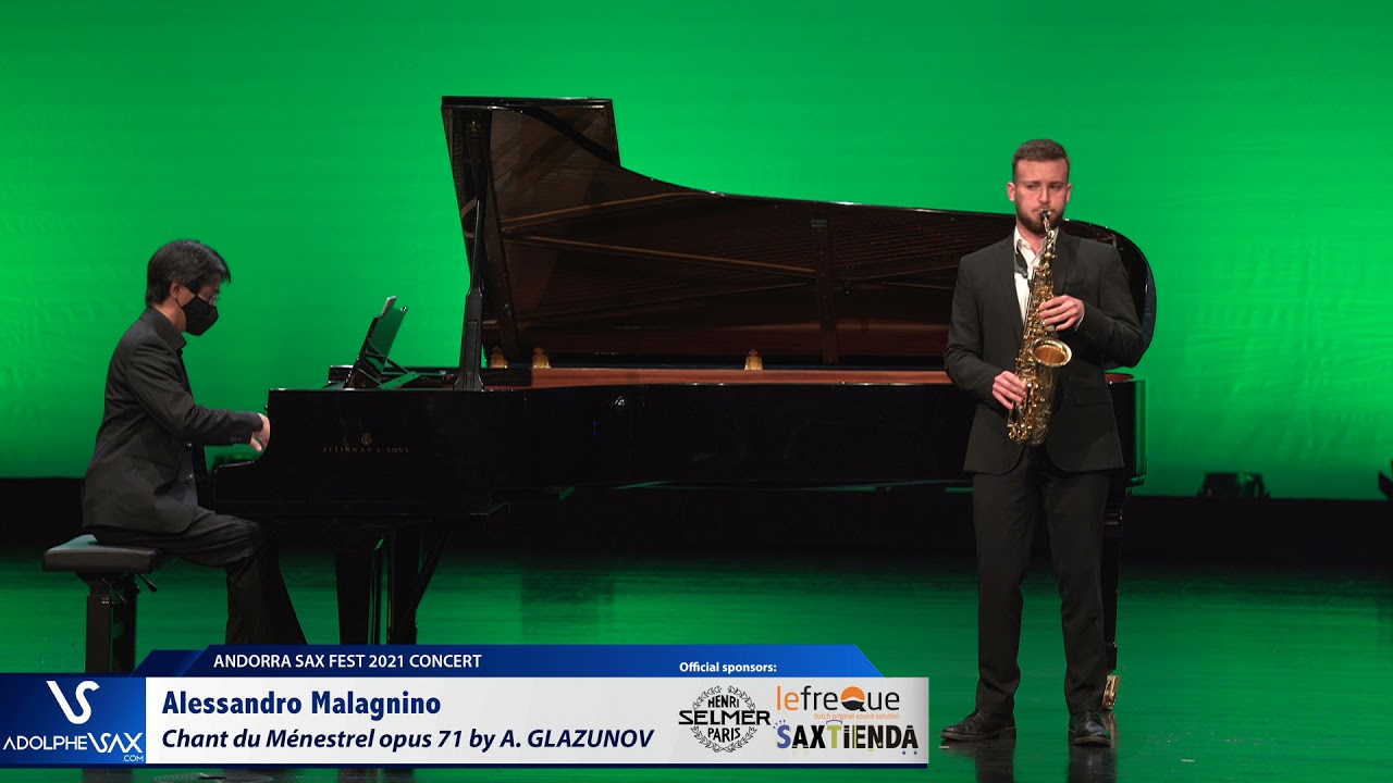 Alessandro Malagnino plays Chant du Ménestrel opus 71 by Alexander GLAZUNOV