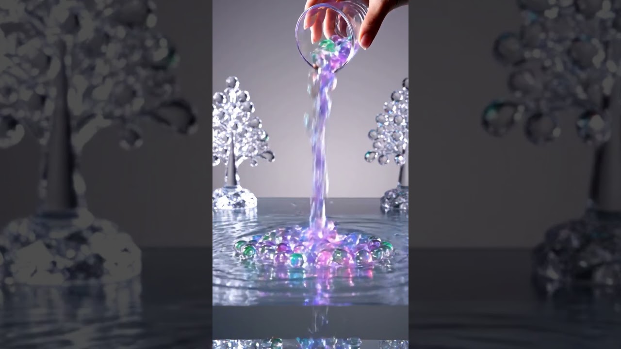 The cheerful sound of plastic beads 