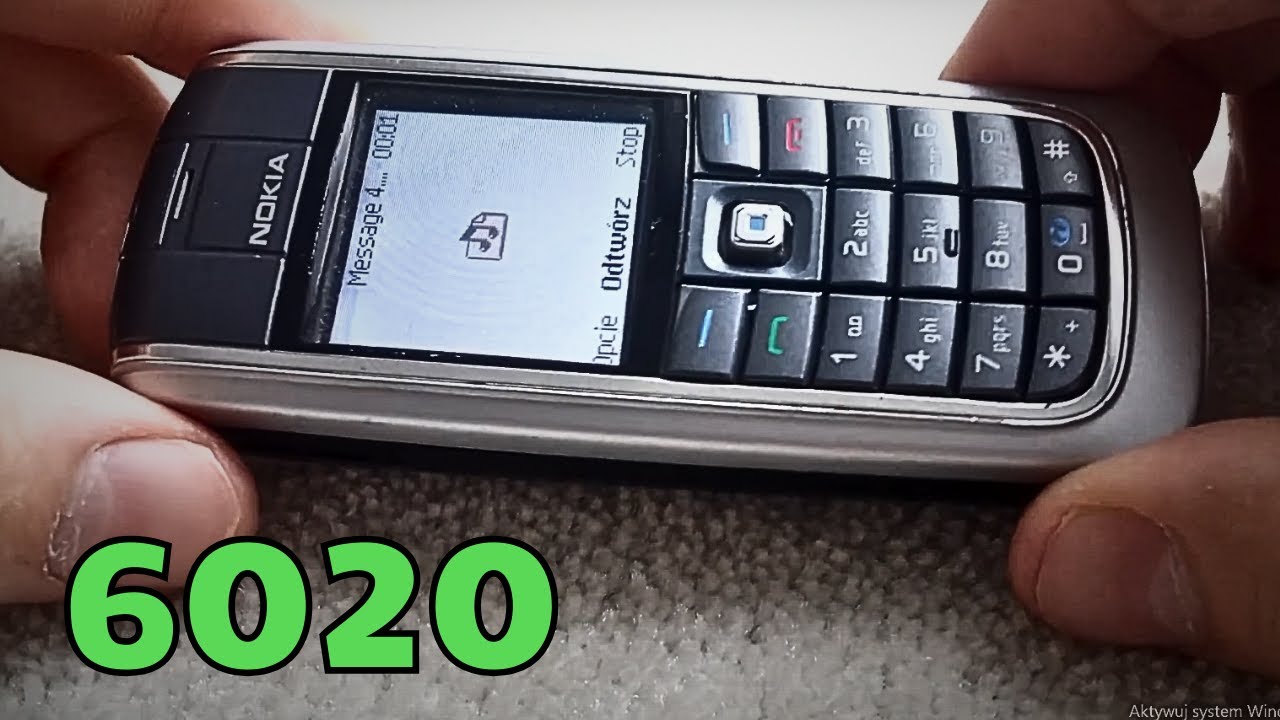 Nokia 6020 &ndash; Recenzja, Dzwonki, Gry, Demontaż (2004)