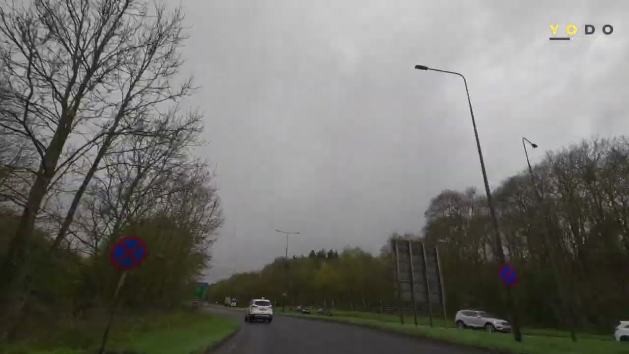 Driving to Whitby, York from Scunthorpe, North Lincolnshire via Brigg, Humber, Norton, Pickering