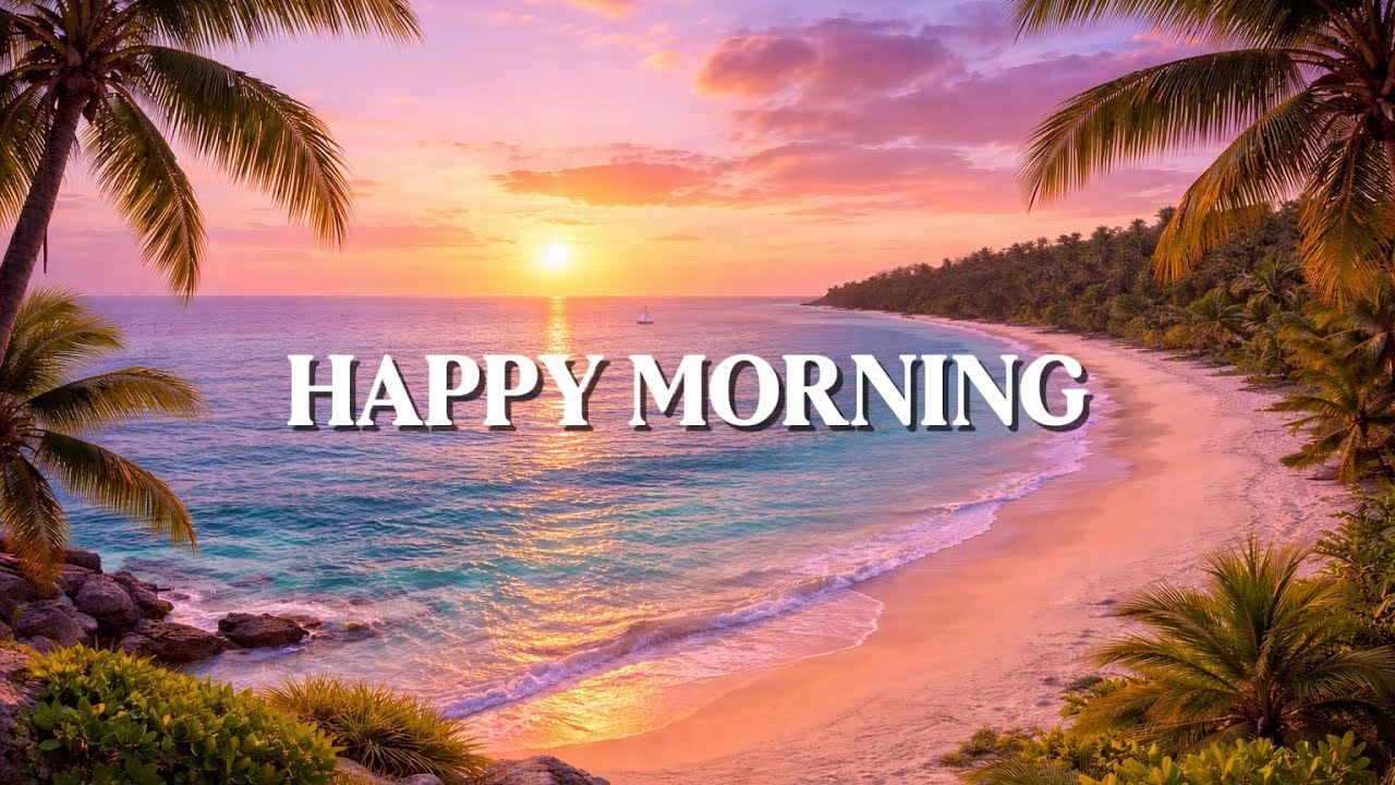 HAPPY MORNING 🌴 Relaxing Tropical Music to Start Your Day