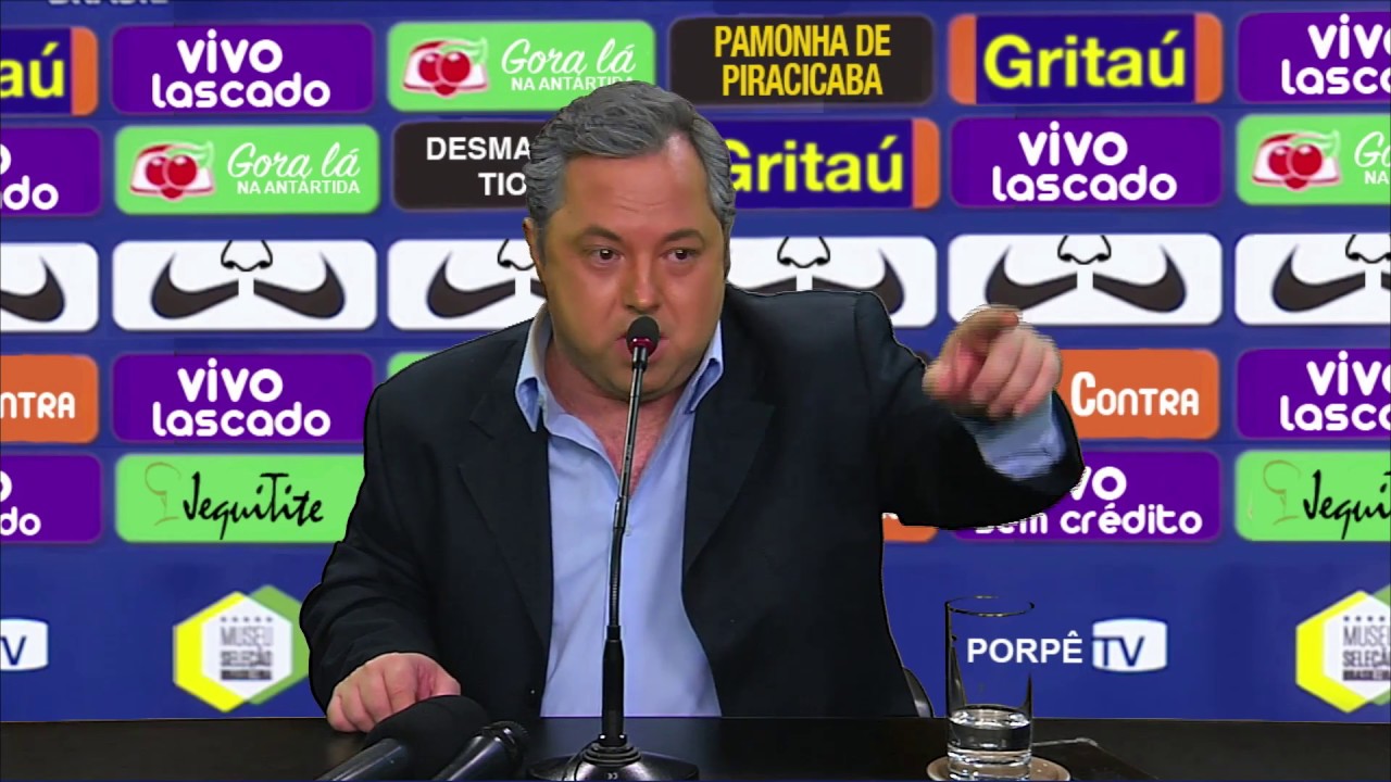 Coletiva da Seleção com o técnico 