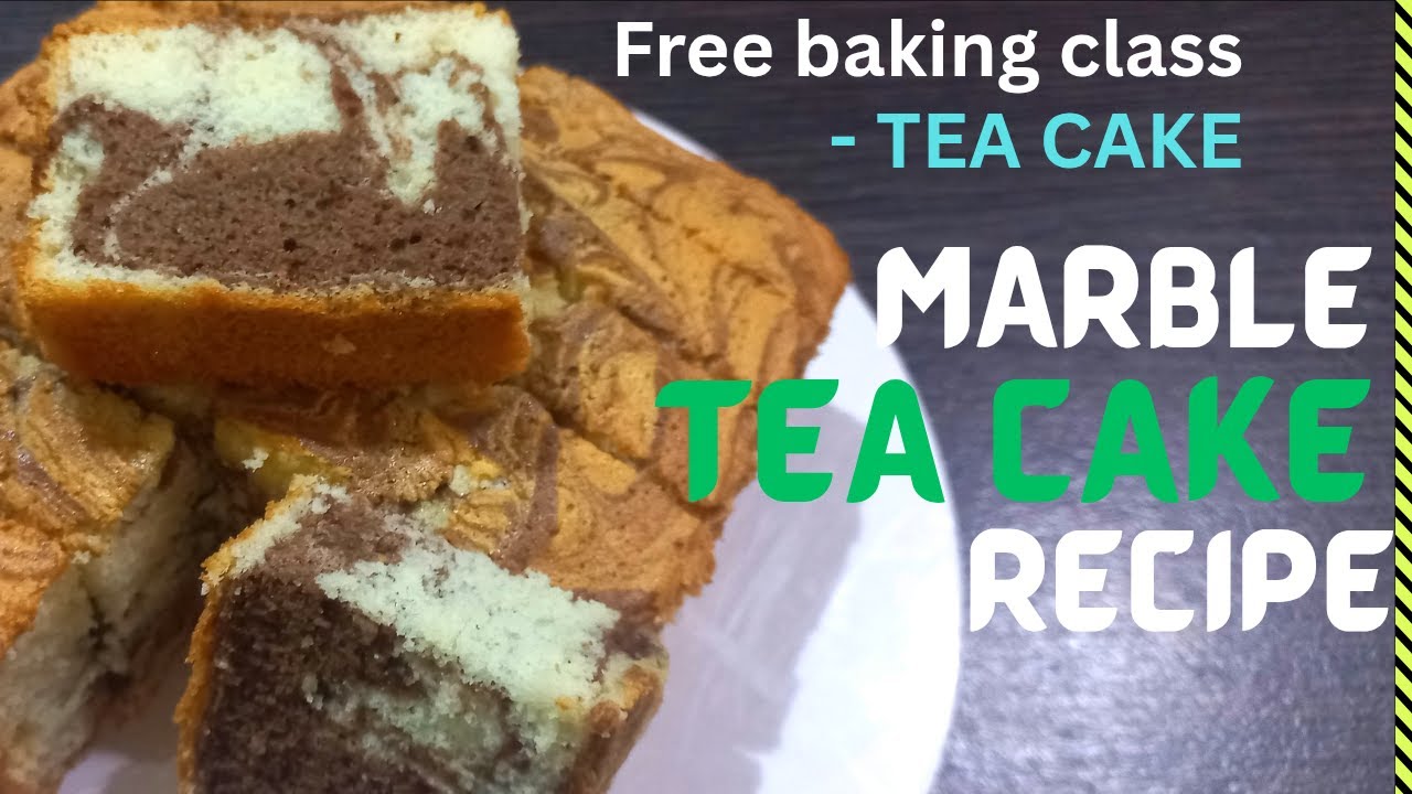 🪄 “250g Marble Magic– Rich & Fluffy Marble Swirl Cake!” 🪄 [ without Egg separation ]