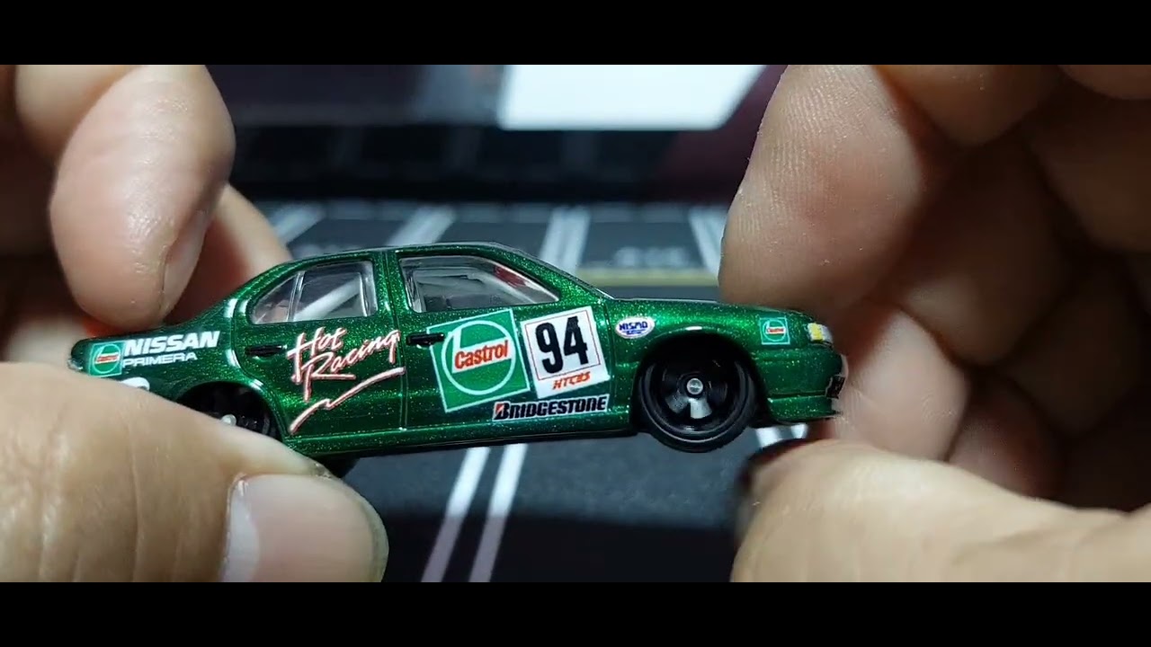 #72 Nissan "Primera 94" Hotwhels Premium & Aerodynamic Test