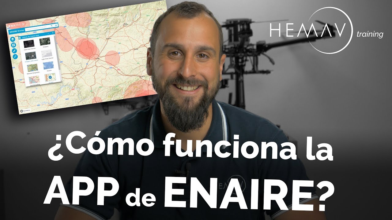 ¿Cómo funciona la APP de ENAIRE drones? (Tutorial)