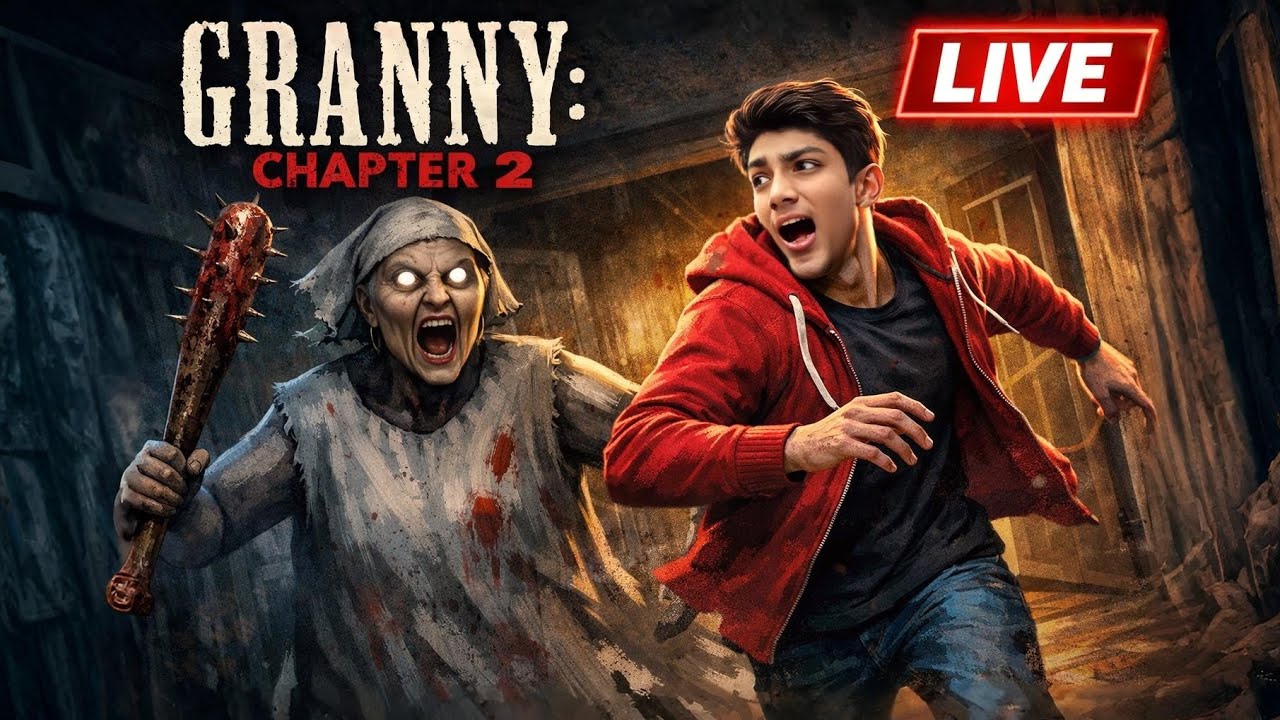 Granny chapter 2 nightmare darker on live ||Live||