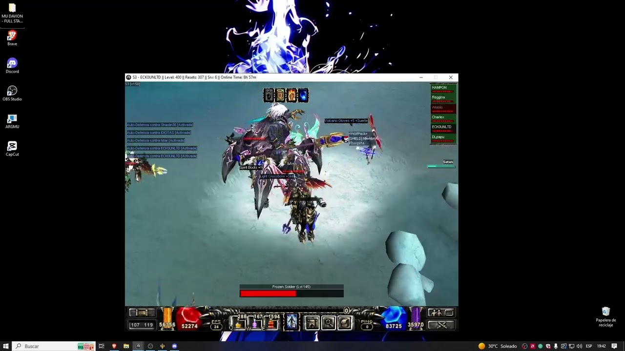 Arg mu s3 | Frozen | pt pvp