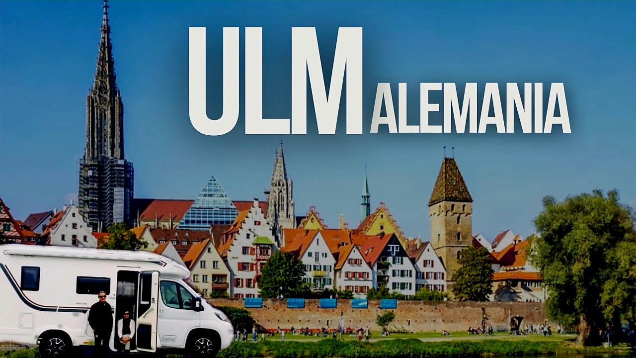 🛑 GUÍA DE VIAJE por ULM Alemania ‼️PRECIOSA CIUDAD‼️ Qué Ver y Hacer🍿👉Área de AUTOCARAVANAS 💃🕺