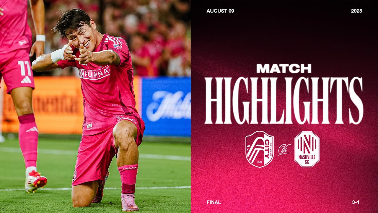 THREE POINTS FOR THE BOYS AT HOME | St. Louis CITY SC 3-1 Nashville SC | Match Highlights