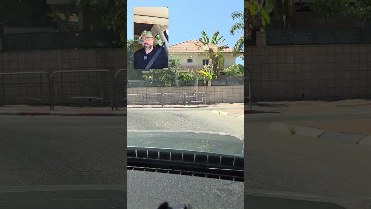 חלק משיעור נהיגה בראשל