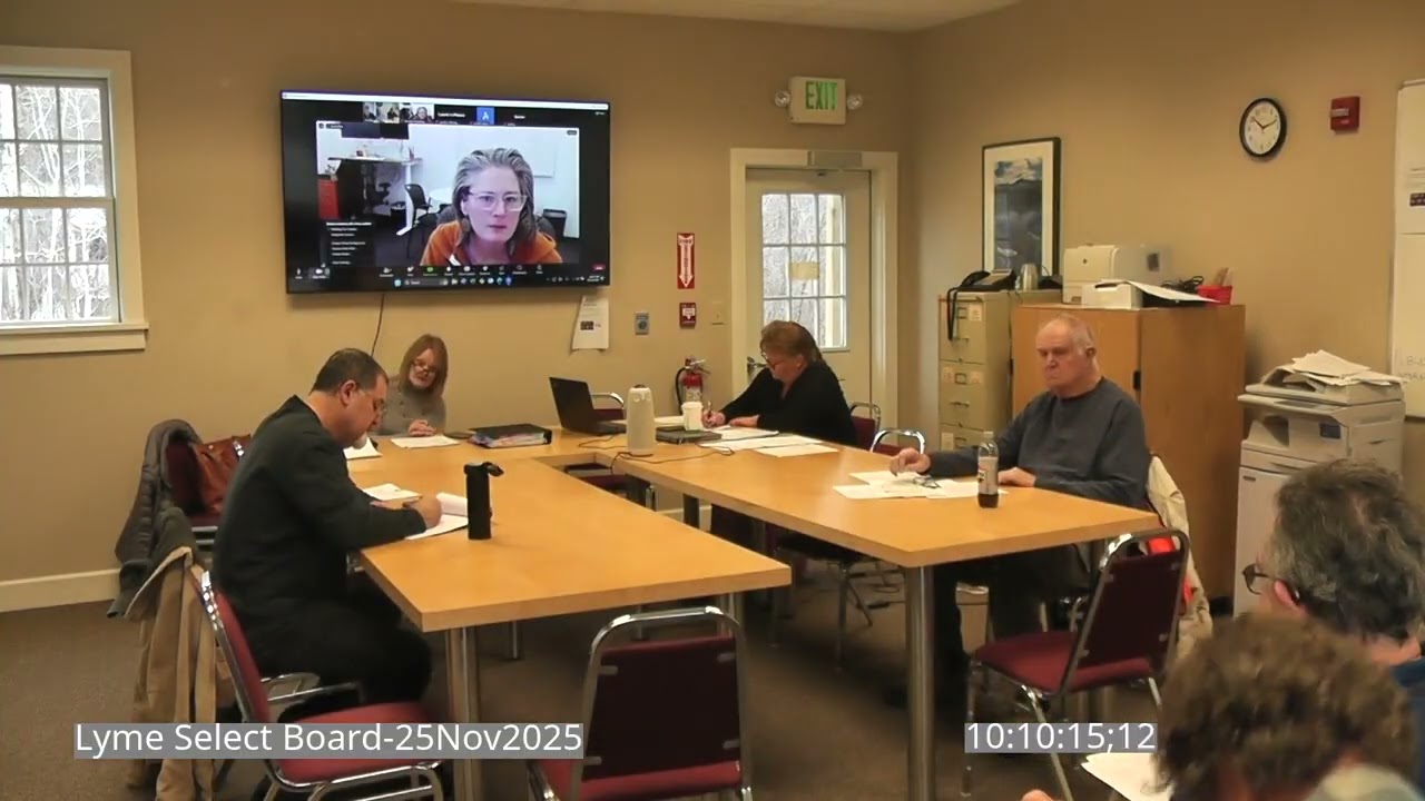 Lyme Select Board 2025-11-25