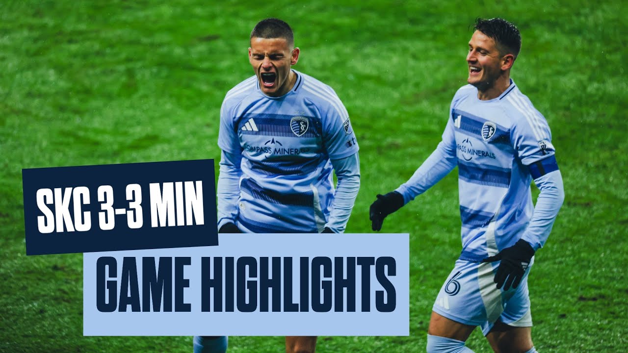 HIGHLIGHTS: Sporting KC 3-3 Minnesota United | March 15