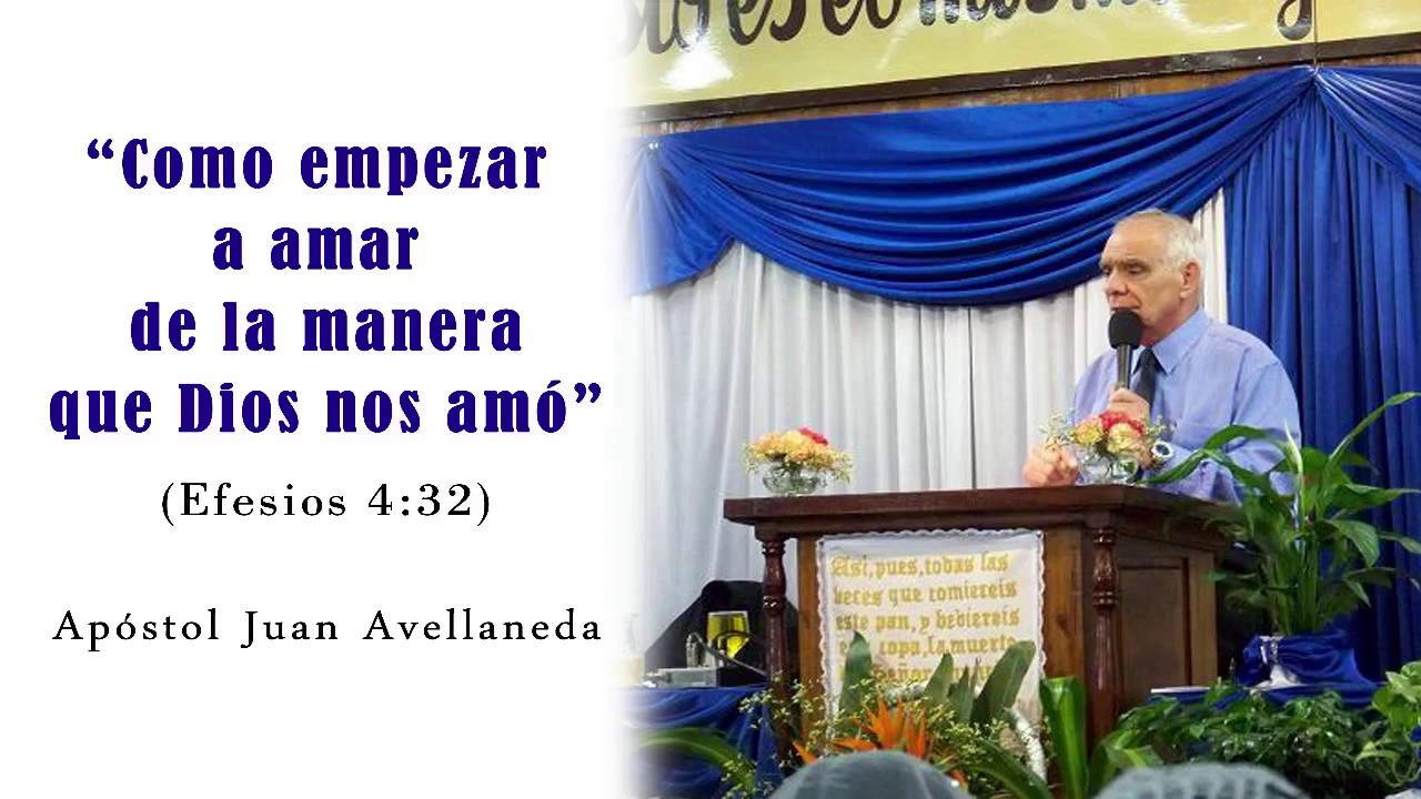 Como empezar a amar de la manera que Dios nos amó - Pr Juan Avellaneda