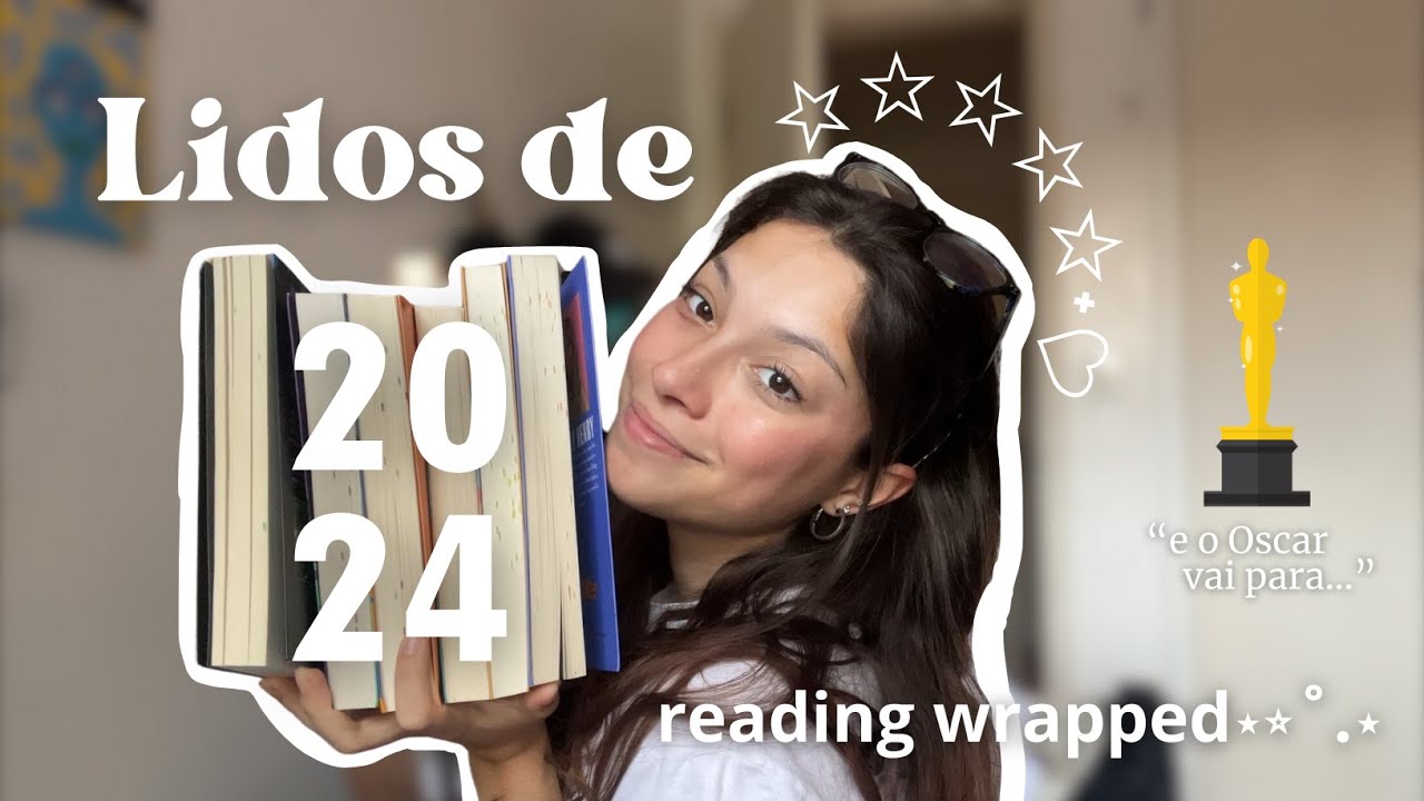 todos os livros que eu li em 2024 | reading wrapped ─ .✦⋆.˚