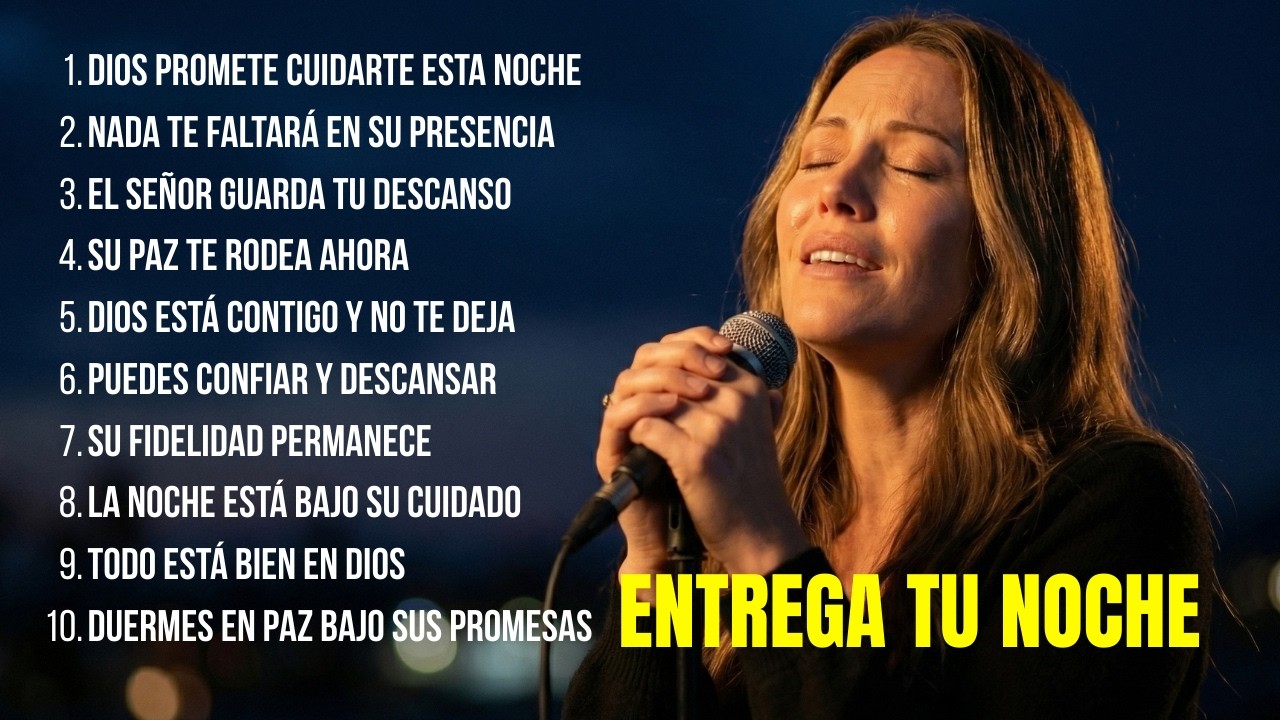 Haz Esta Oración Antes de Dormir y Descansa en Paz | Musica Cristiana