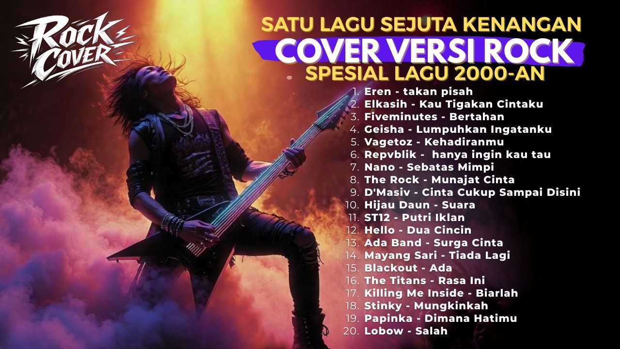 20 Cover ROCK INDONESIA  Paling Baru 2026 | Hits Legendaris Era 2000an, Wajib Dengar!