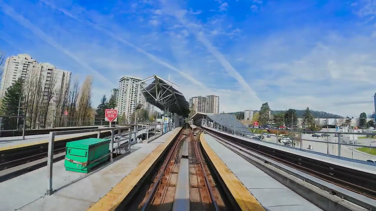 Vancouver SkyTrain Ride | Braid Construction | (New Westminster to Production Way University)