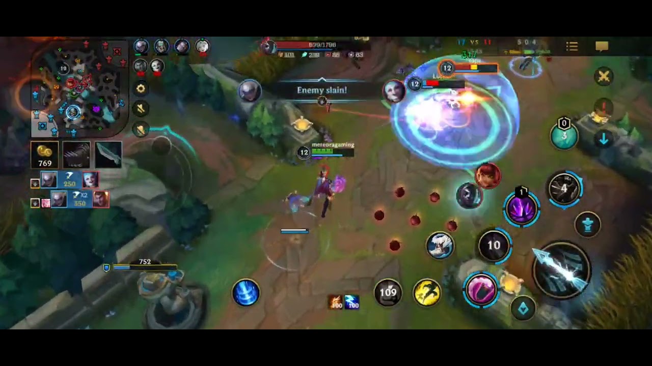Jhin Bloodmoon Gameplay - Legendary, Killing Spree, Rampage, Godlike #wildrift