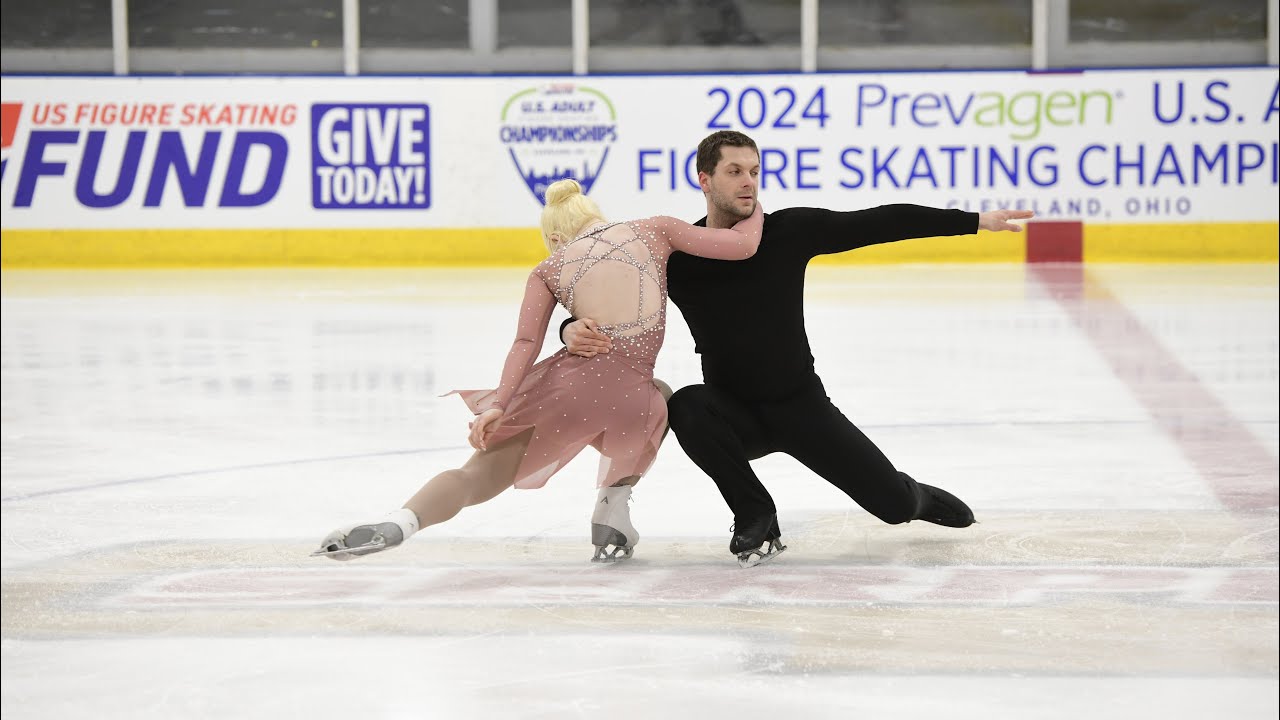 2024 U.S Adult Nationals Championship Masters Pairs 2nd place
