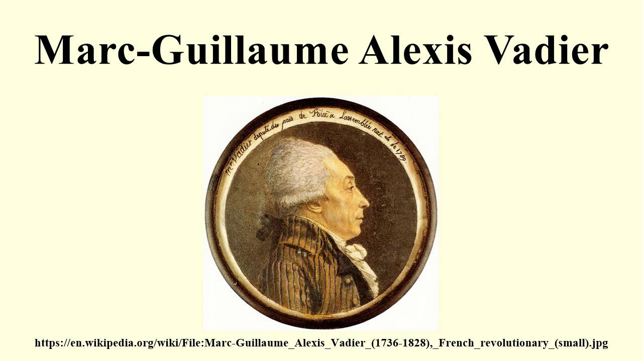 Marc-Guillaume Alexis Vadier