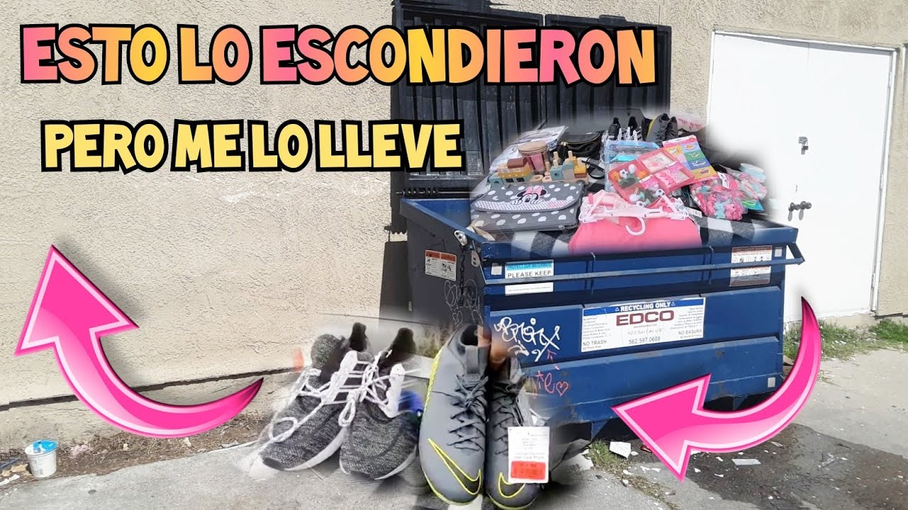 🇺🇸Dumpster Diving  LO QUE ENCONTRE EN UN DIA DE BUSQUEDA