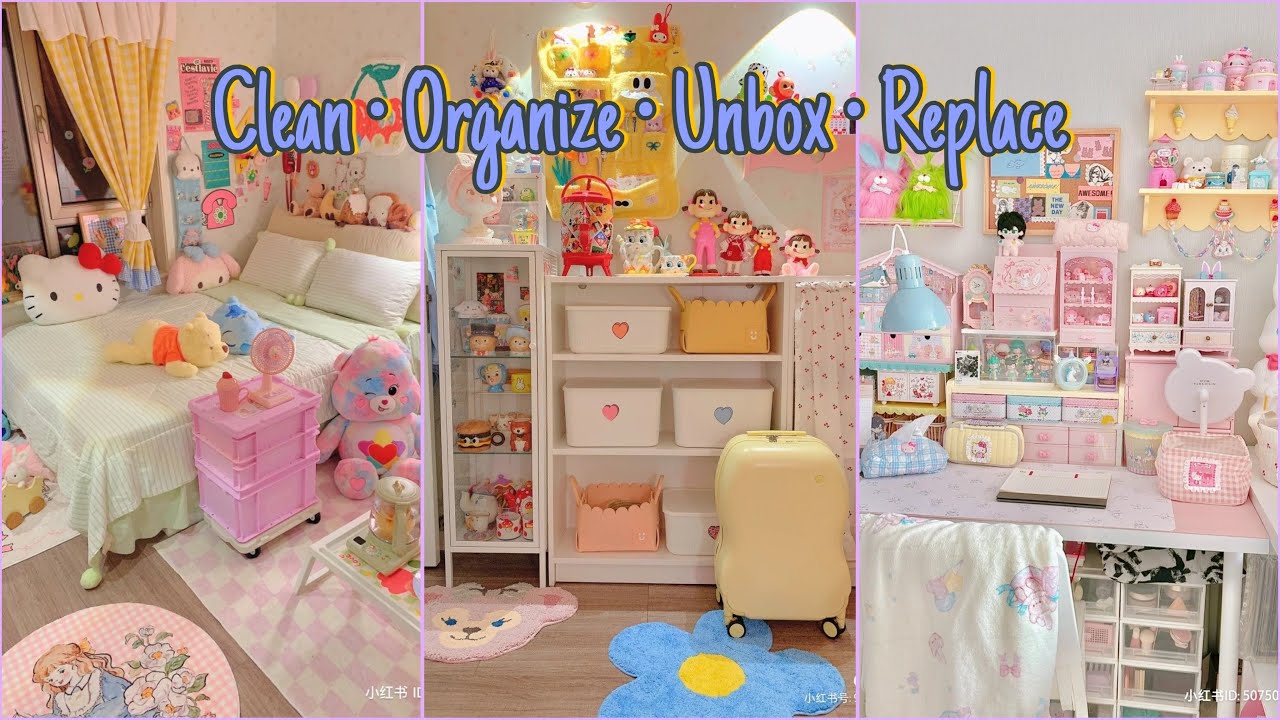 BEDROOM GLOW UP ✨ | From Chaos to Calm - Clean, Organize, Unbox & Replace