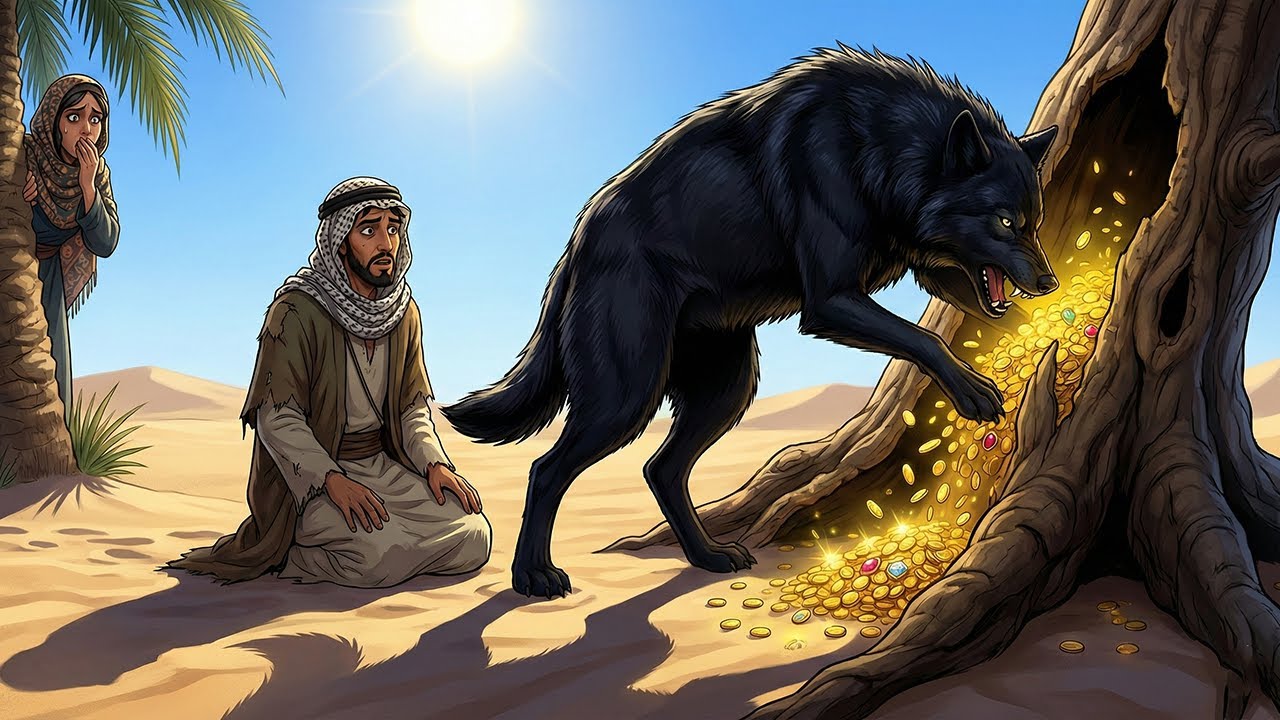 طردته زوجته للصحراء فآوى 