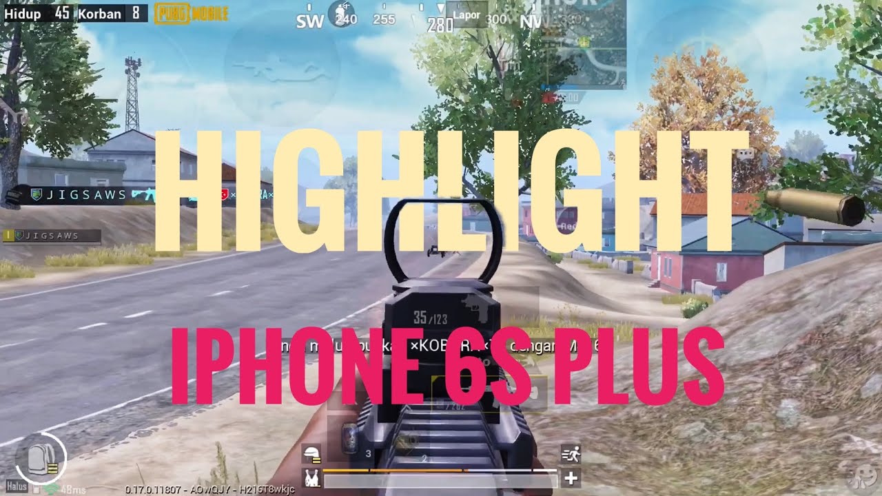 IPHONE 6s plus PUBG MOBILE Higlight | Montage (FRAGMOVIE)#pubgmobile