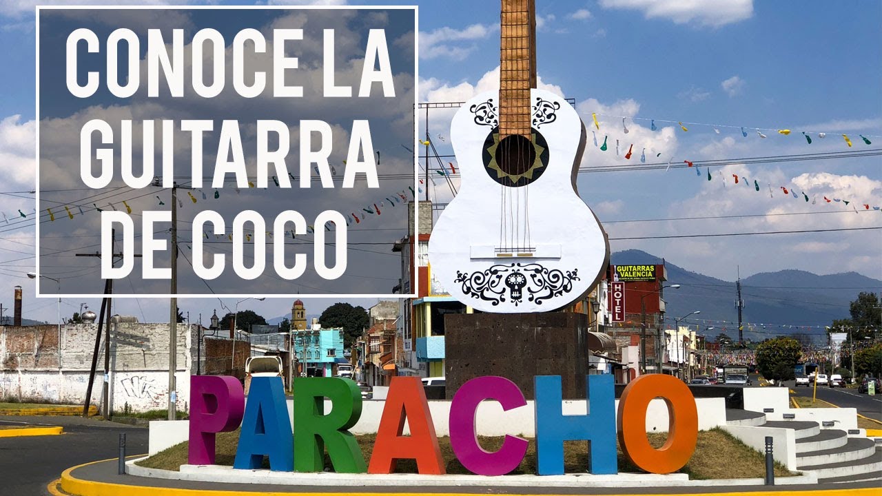 La guitarra de Coco de Disney Pixar en Paracho Michoacán Homenaje a Germán Vázquez Rubio
