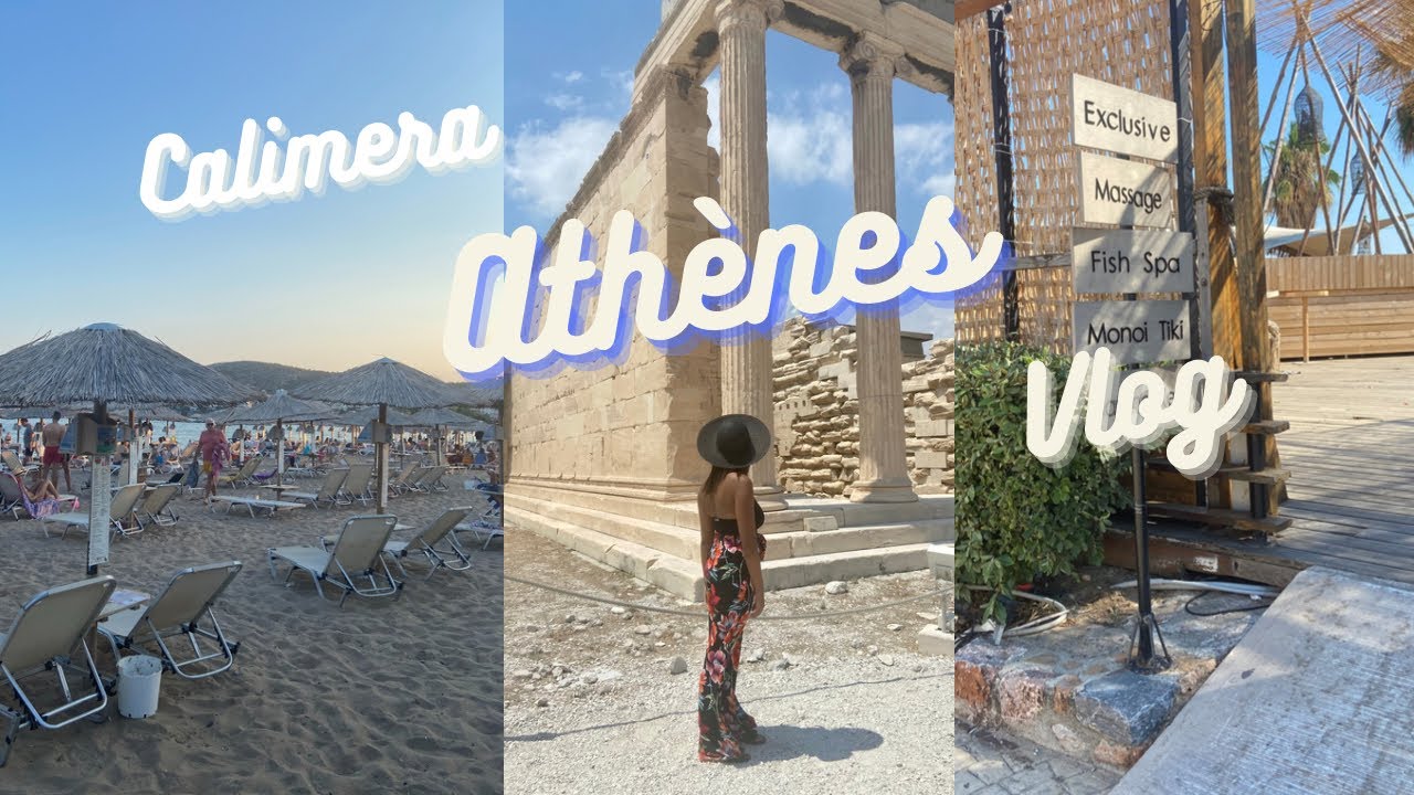 Vlog Grèce 🇬🇷  : Comment vivre un voyage inoubliable à Athènes ?