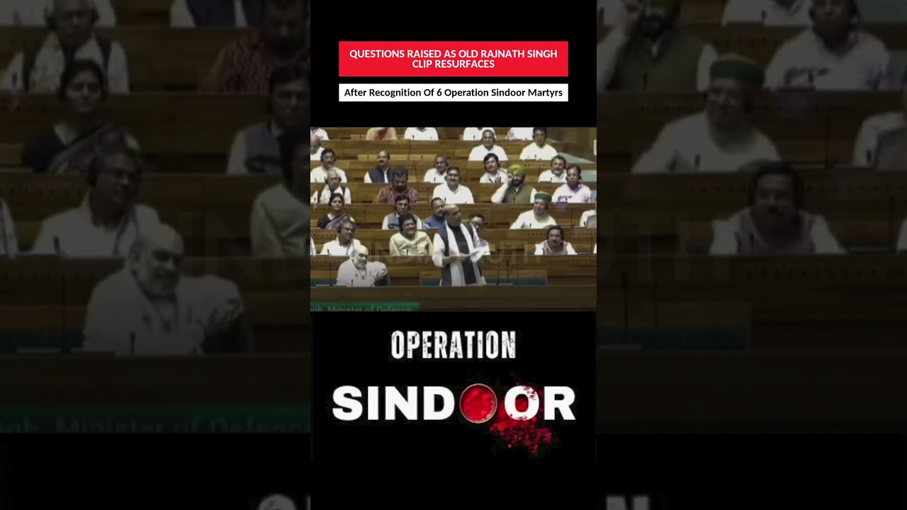 Government of India officially recognised six armed forces personnel who lost their lives