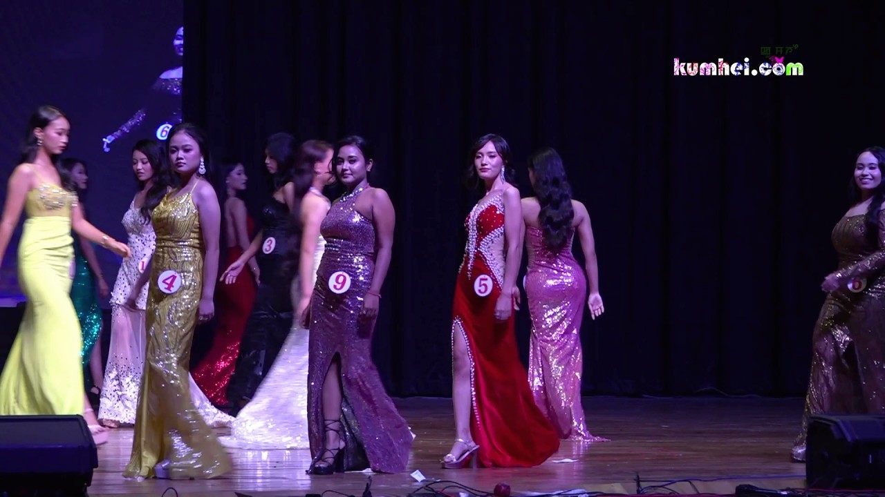 Miss Manipur University 2025 | Evening Gown Round