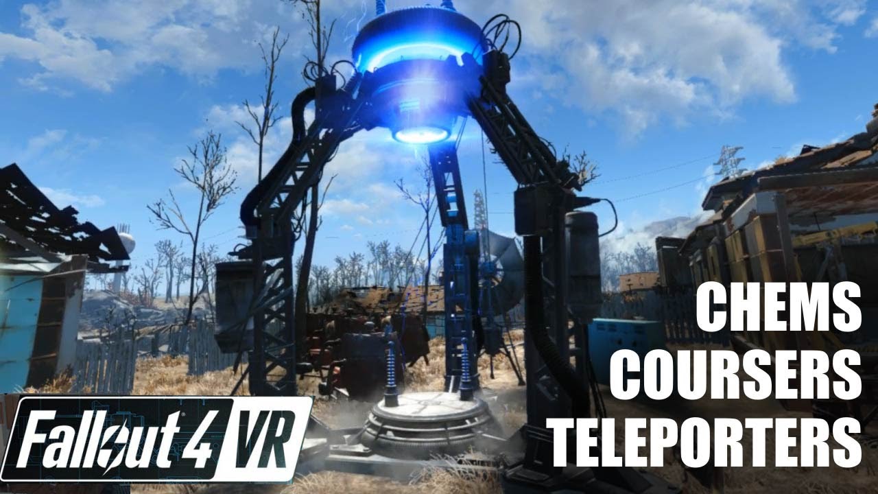 Chems, Coursers, and Teleporters - Fallout 4 VR (pt. 6)
