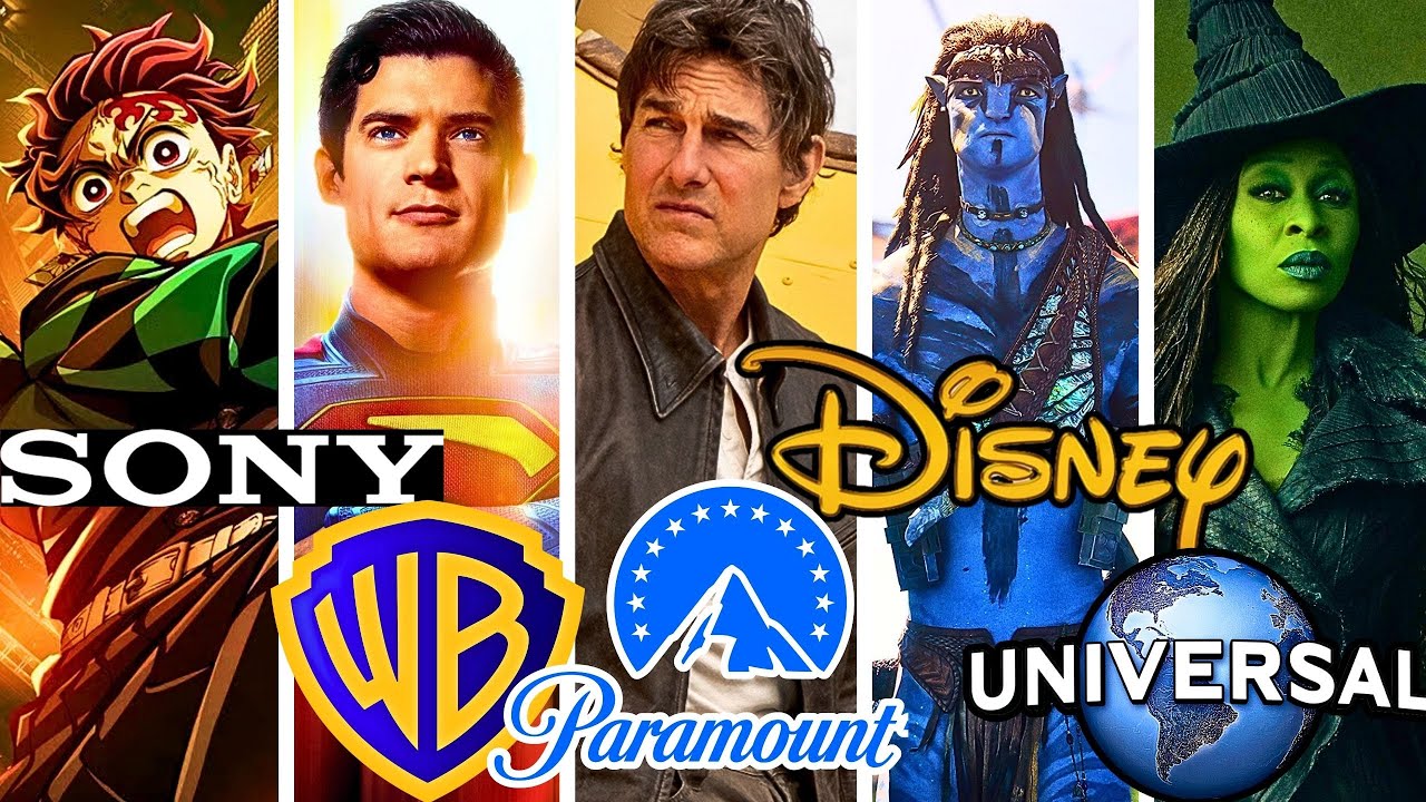 ¿Cual fue el estudio más exitoso de 2025? Sony vs Universal vs Warner vs Disney vs Paramount.