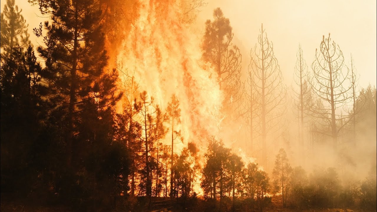 Californias 4th Biggest Wild Fire 