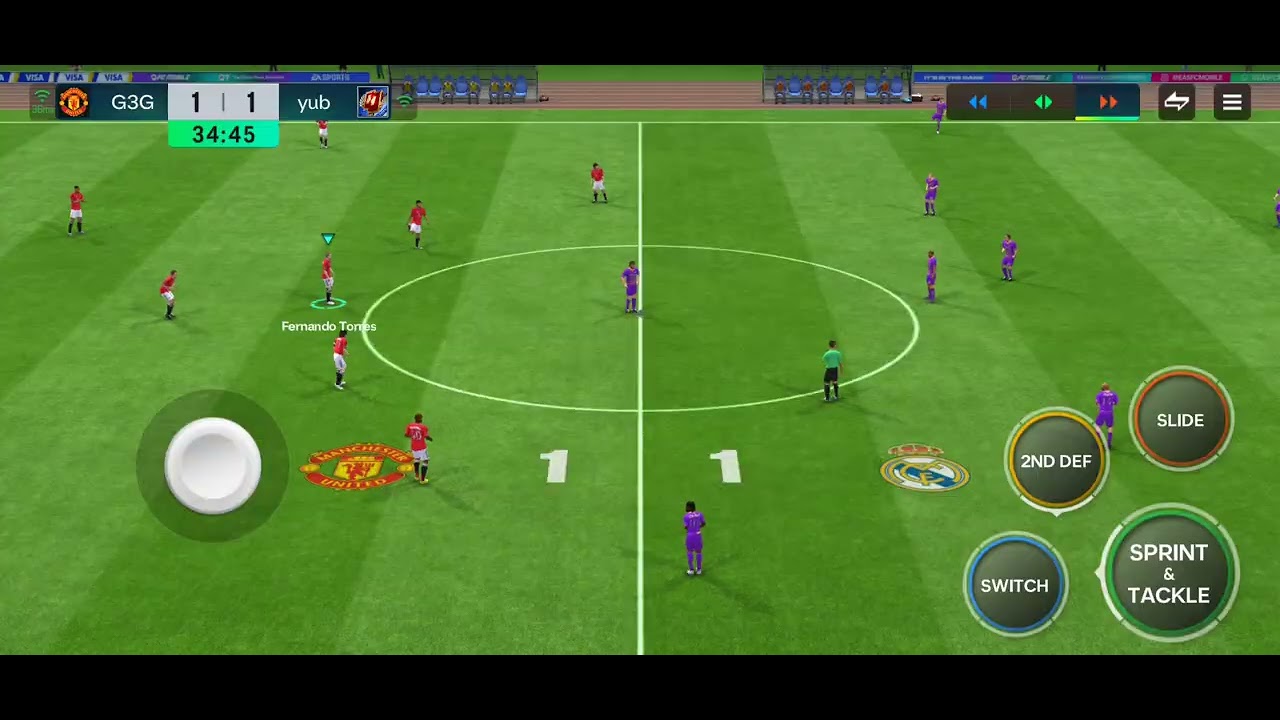 Manchester United Best Match EA Sports FC Mobile Game Gameplay Walkthrough 