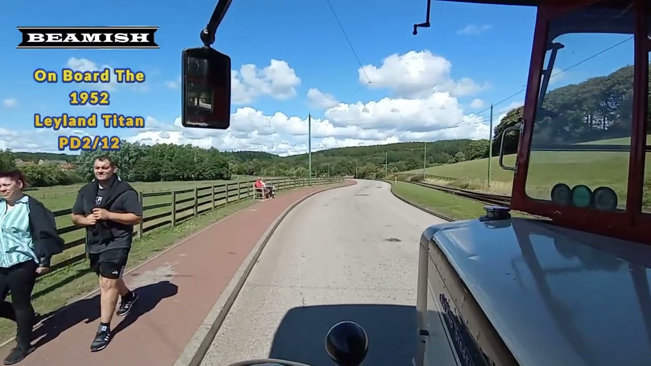 Beamish Bus Ride From Main entrance To 1900s Town #streetphotography #beamishmuseum #bus