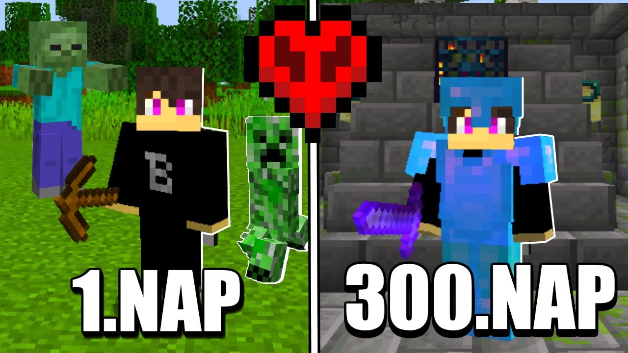 T&Uacute;L&Eacute;LTEM 300 NAPOT HARDCORE MINECRAFTBAN! (PAR&Oacute;DIA)
