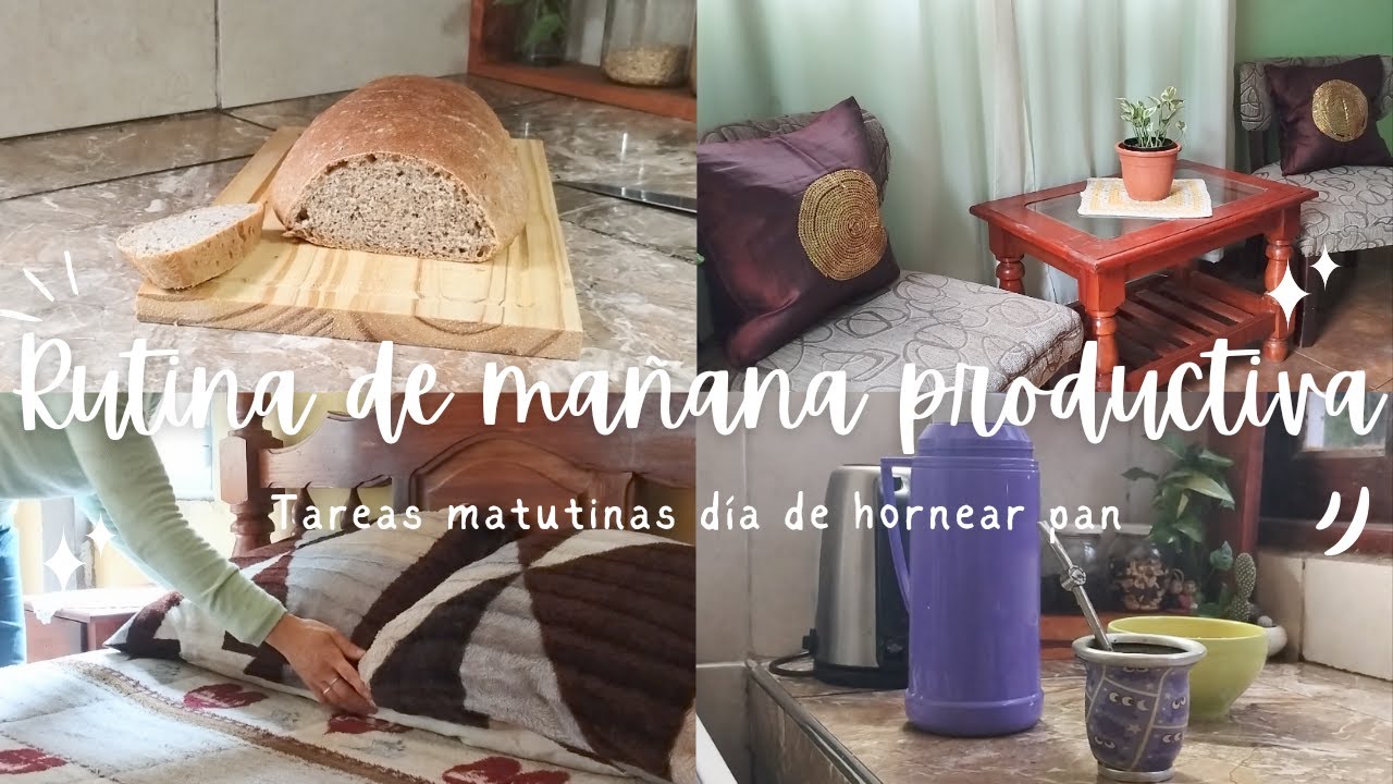 Rutina de mañana productiva| Tareas matutinas para mantener el orden en el hogar