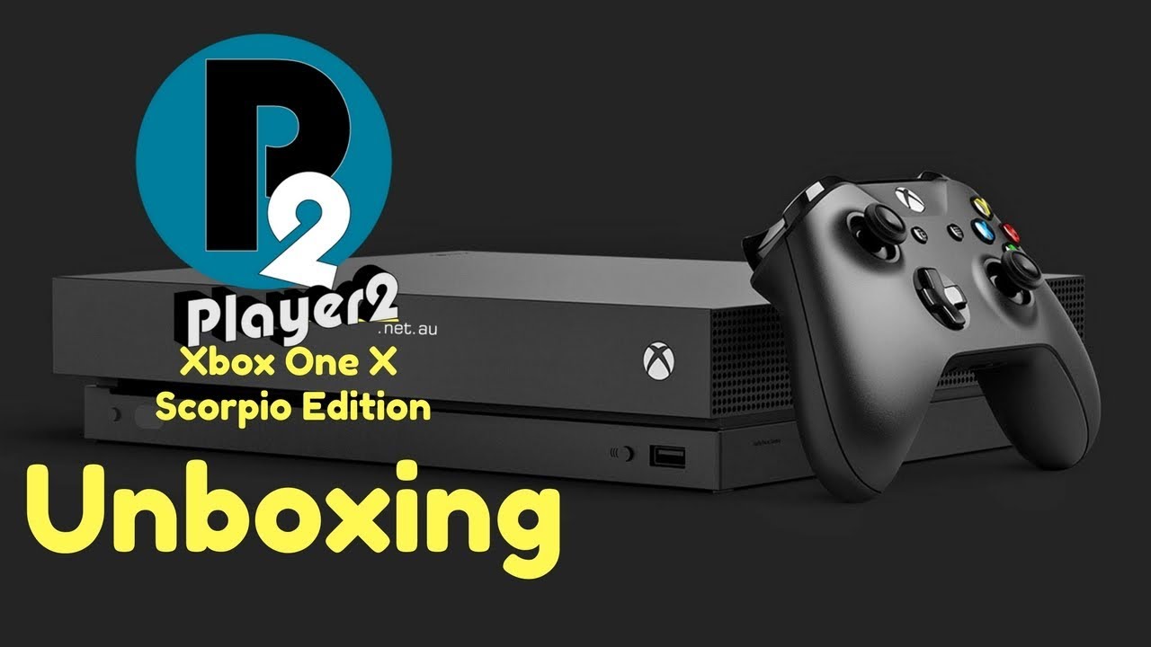Xbox One X - Project Scorpio Edition Unboxing