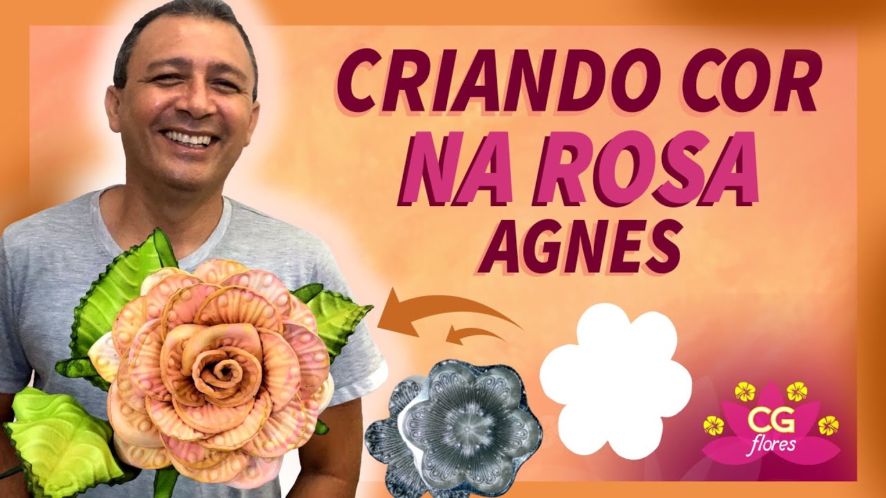 NOVA COR PÊSSEGO ROSADÊ NA ROSA AGNES | CRIANDO CORES
